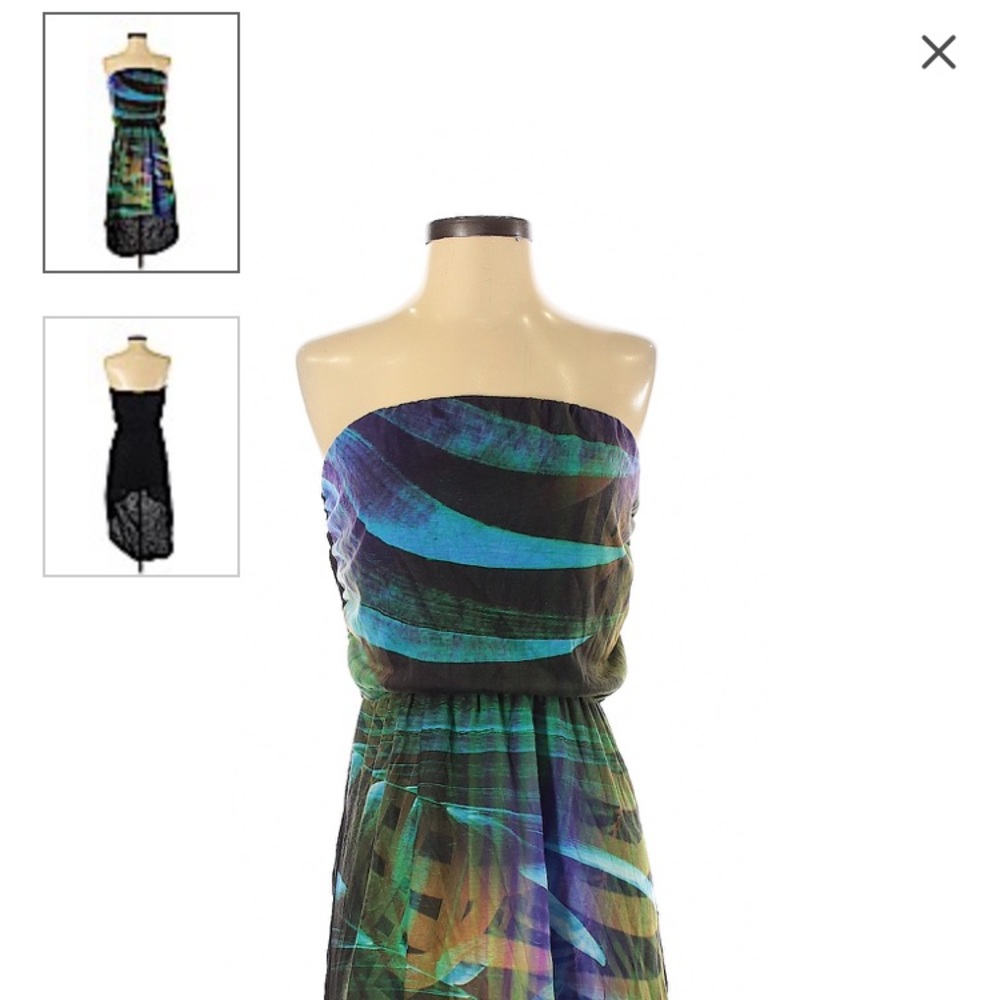 Tube top dress. Express. Size M.